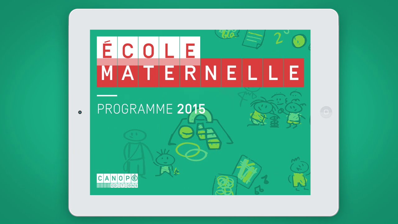 Ecole Maternelle Programme 15 Youtube