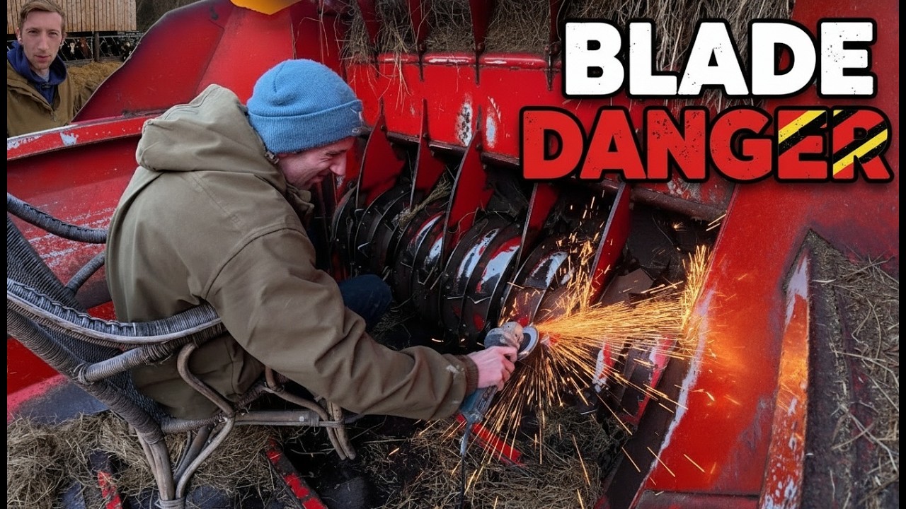 Новые лезвия для измельчителя соломы! Значительное улучшение!