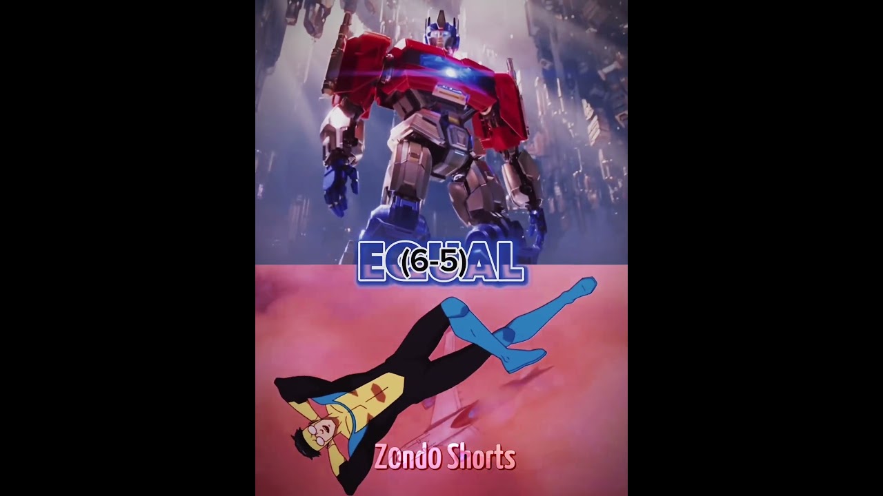 TF ONE vs Invincible (Terms of writing) 