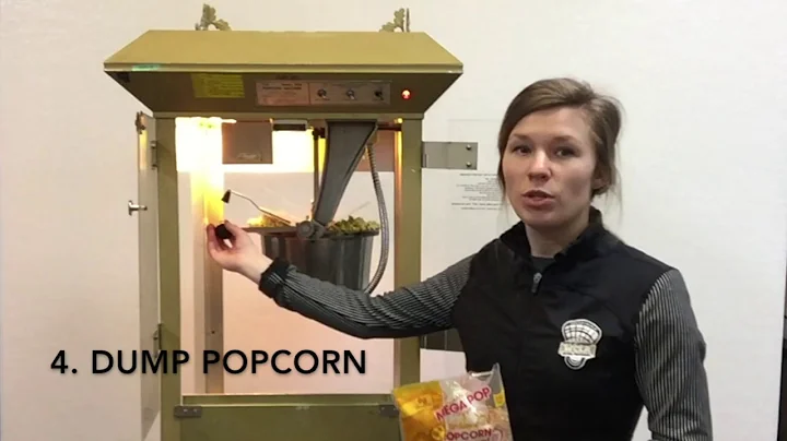 'How To' Operate a Popcorn Machine