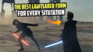 The Best Lightsaber Form for Each Type of Combat Scenario