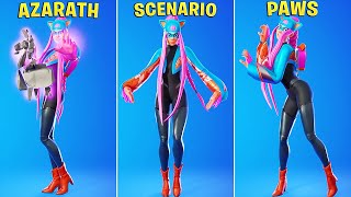 Fortnite ALLI SKIN Showcase With Best Dances & Emotes! (CREW PACK)