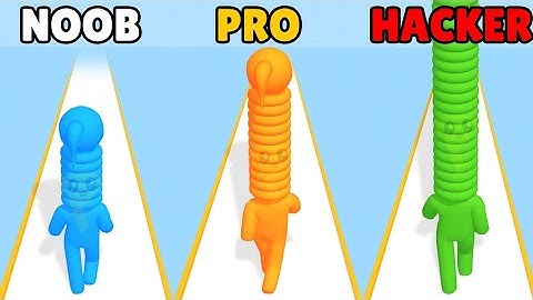 Long Neck Run gameplay | noob vs pro vs hacker game