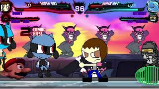 MUGEN: Bobby/Mario Head vs. Internet/ATP Engineer