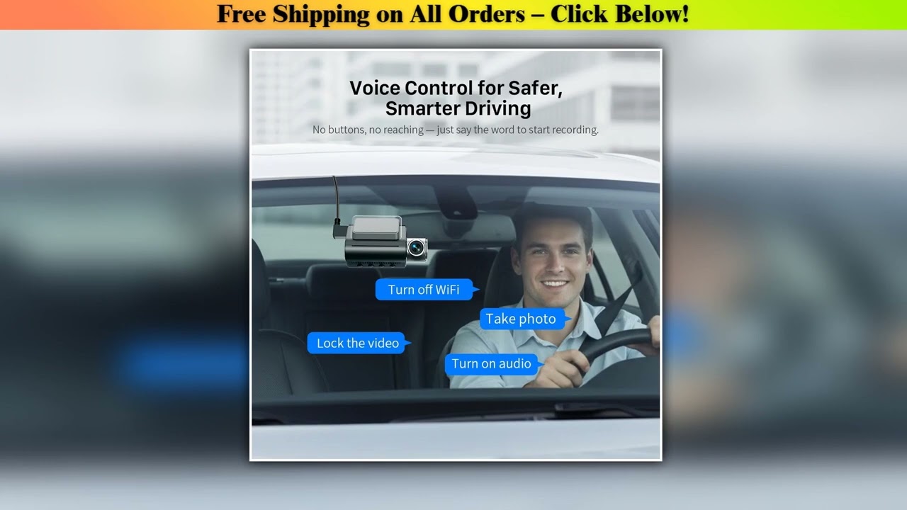 KAWA D7 4K Front and Rear Dash cam,Video Recorder 4K WiFi6 Car Camera,DVR Tiny Rear Camera for