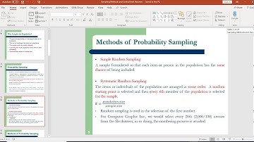Video_chapter 8: Sampling and the central limit theorem (part 01)