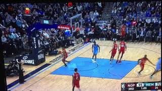 NBA New Orleans Pelicans mistakes out of bounds