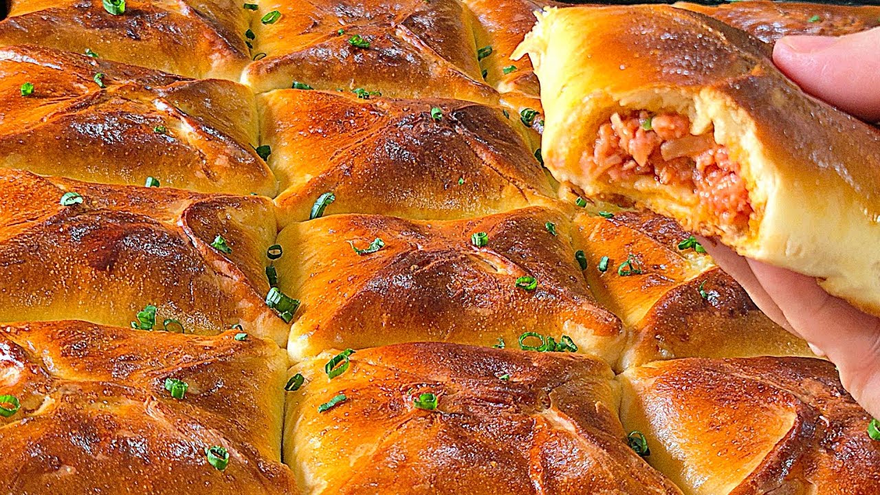 Eu SEMPRE FAÇO essa RECEITA quando QUERO UM LANCHE GOSTOSO