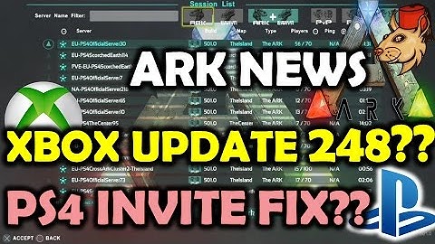 ARK Survival Evolved Xbox Update 248 Incoming? PS4 Invites FIX