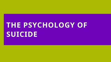 Audio Read: The Psychology of Suicide