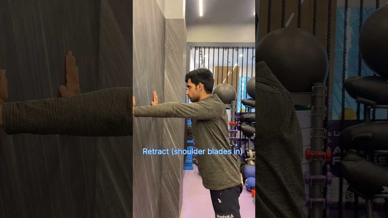 Wall Scapular Push-Ups for Shoulder Stability & Posture | Coach Yatin Bareja
