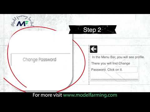 ModelFarming   How to change Password  #modelfarming #agro #mfl #agriculture #farming