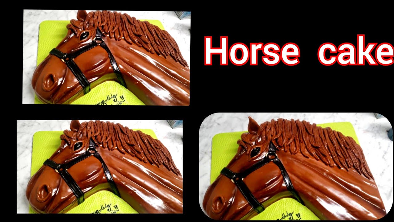 horse cake /pastel en forma de caballo ???? - YouTube