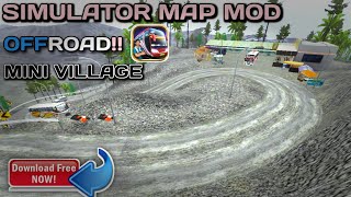 HOW TO SETUP OFFROAD HILL MAP MOD IN BUS SIMULATOR INDONESIA............