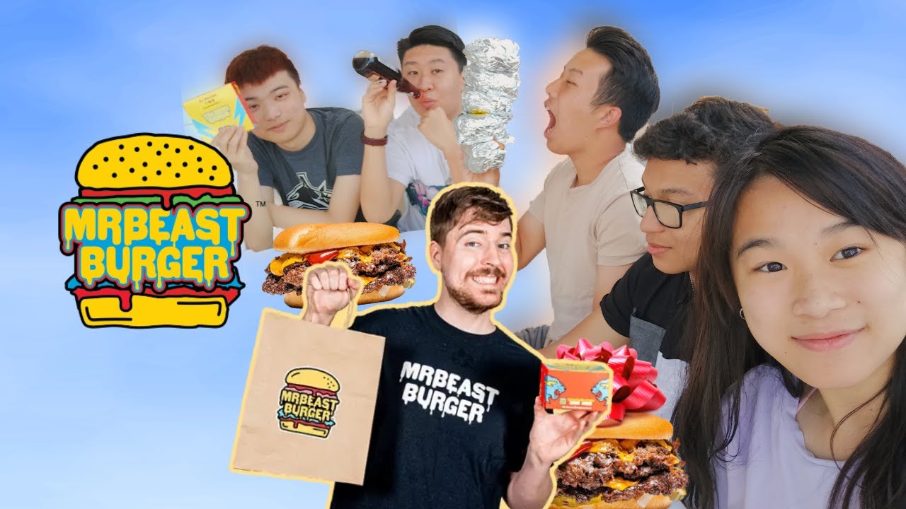 We tried the MrBeast Burger! YouTube