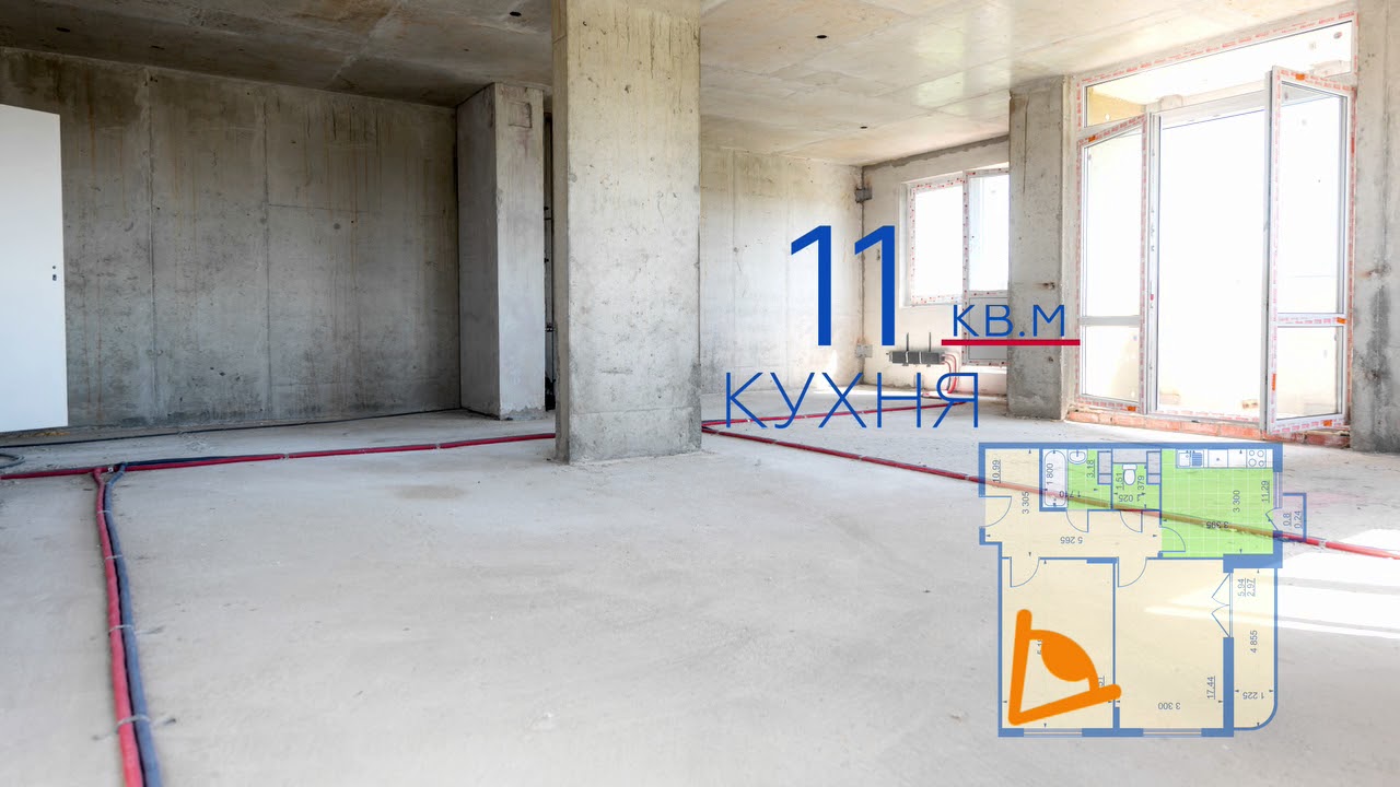 Двухкомнатная, 69 кв.м., ЖК Победа - Наши квартиры