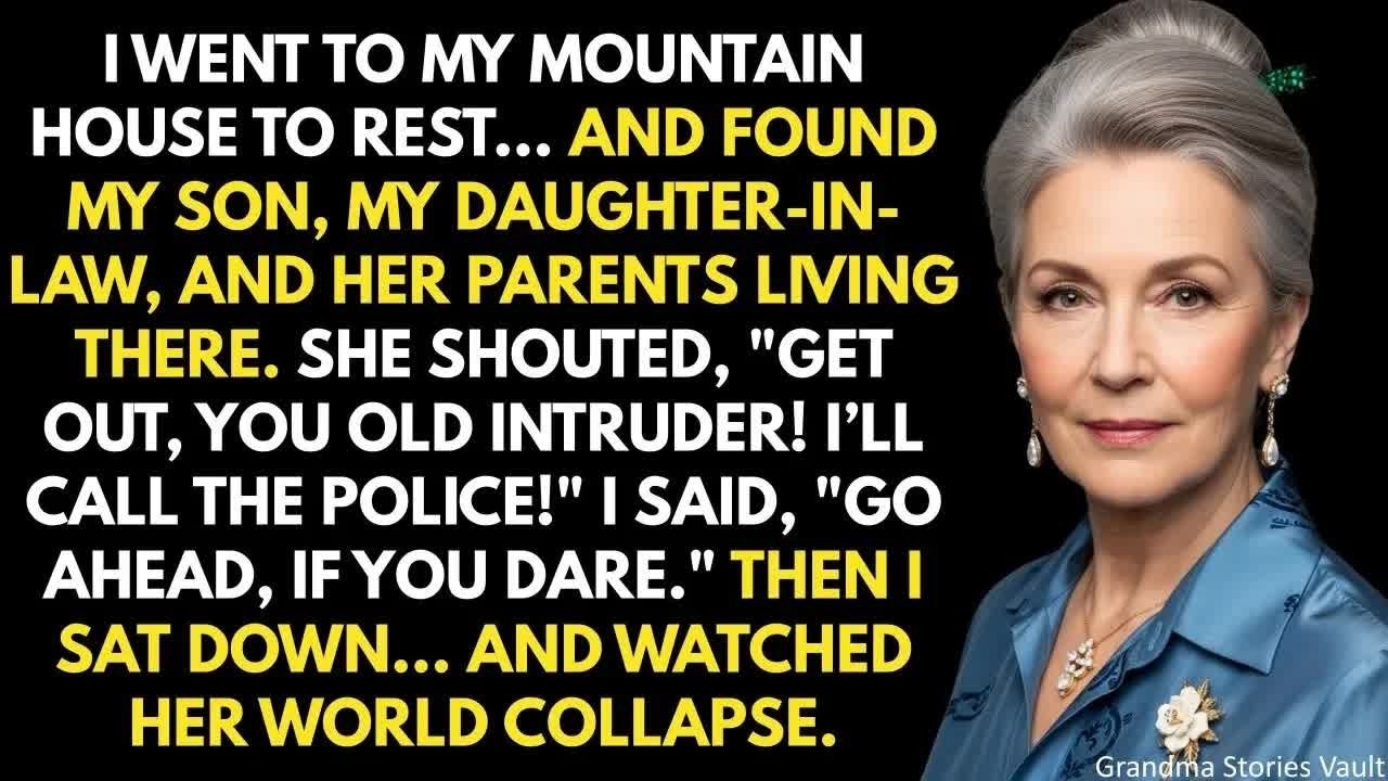 I Went To My Mountain House In Colorado To Rest… And Found My Daughter In Law’s Family Living Th