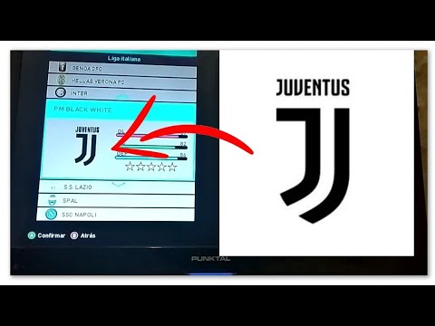 Cómo Hacer El Escudo De Juventus En Pes Facil Y Rapido