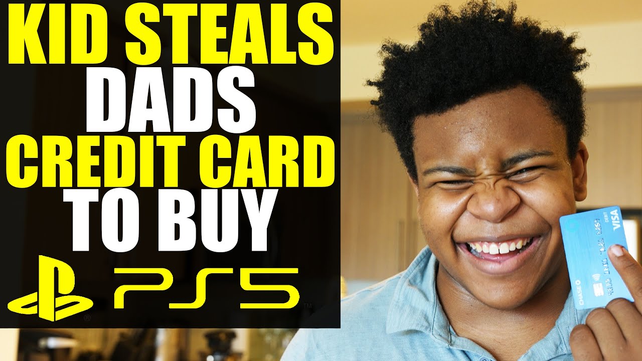 Kid STEALS DAD’s CREDIT CARD to Buy PS5!!!!! You Won’t Believe How