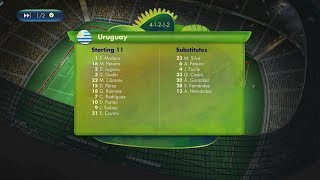 2014 FIFA World Cup Brazil - Uruguay vs Colombia - [Online World Cup Gameplay]