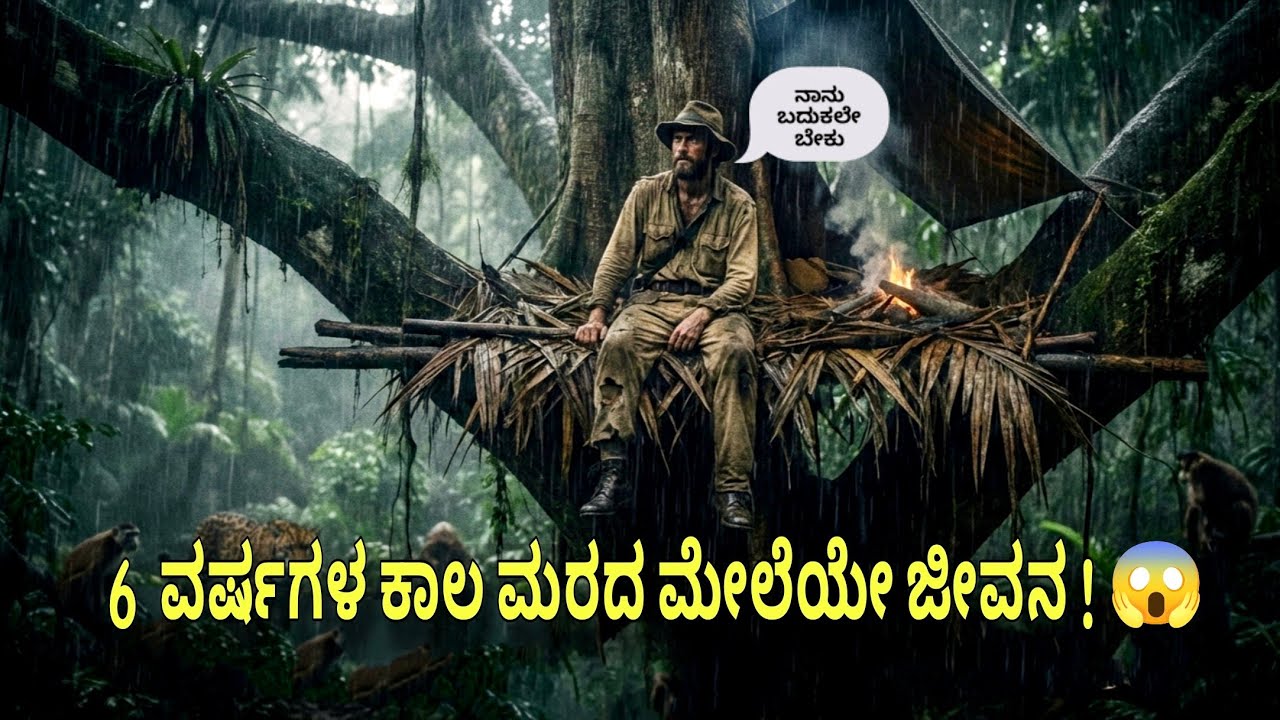 6 ವರ್ಷ ಮರದ ಮೇಲೆ ಬದುಕಿದ ಮನುಷ್ಯ 😱 | 1937ರ ಡ್ಯಾನಿಯಲ್ ಫೋಸ್ಟರ್ ನಿಜವಾದ ಅಮೆಜಾನ್ ರಹಸ್ಯ!