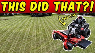 Does It Stack Up On 3 Acres?! (TORO TITAN Mowing Action!)