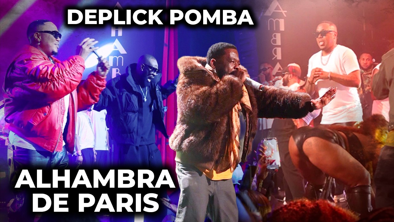 DEPLICK POMBO, FABREGAS, LOBESO PARIS TOMBE CONCERT ALHAMBRA VERITE NA BALA BALA