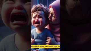 Cute baby mimpi buruk karena tidak baca doa sebelum tidur #funny #funnyshorts#funnyvideo#shorts#fypシ