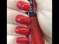 Como passar esmalte vermelho!!!