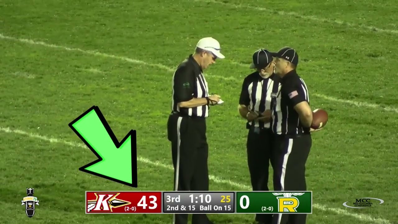 High School Football Officiating Game Management Situation With High School Football Officiating Game Management Situation With