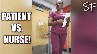 Patient In Wheelchair DEMANDS To Be Seen First | Social Fails