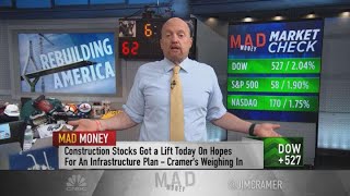 Jim Cramer on Pres. Donald Trump administration's potential $1 trillion infrastructure proposal