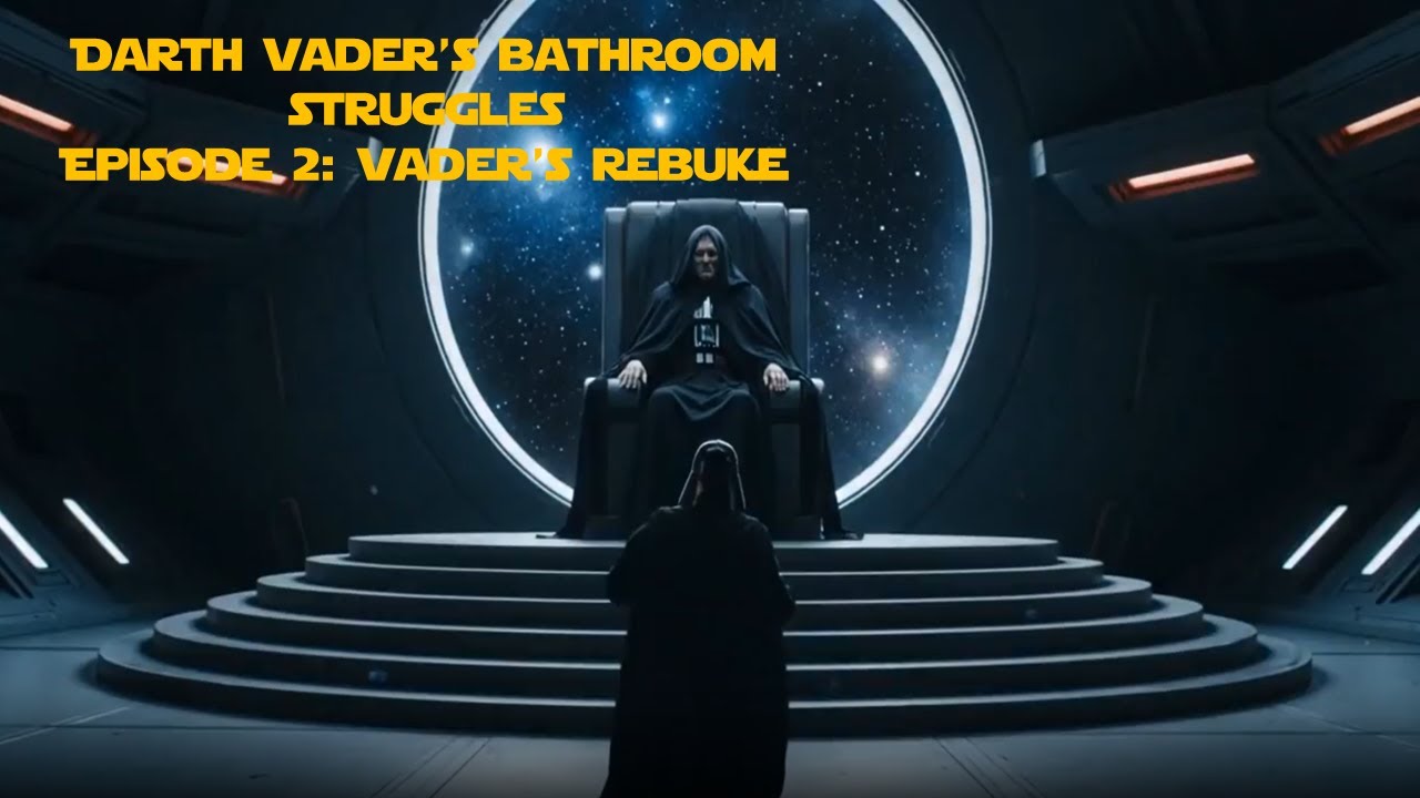 Darth Vader's bathroom struggles: Episode 2: Vader's Rebuke