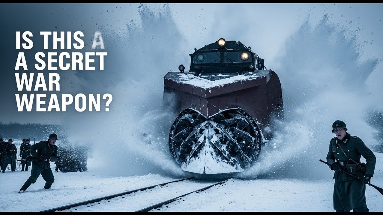 German POWs In Canada Saw a Snowplow Train — Thought It Was a Secret War Weapon