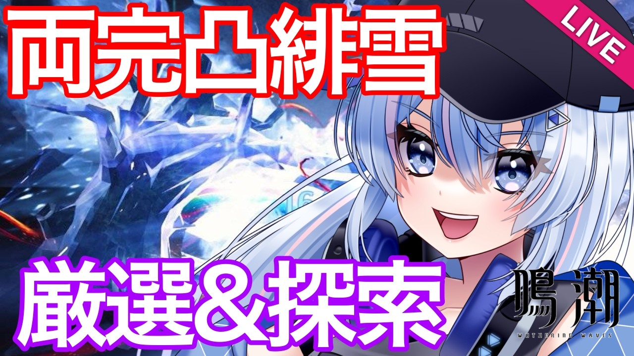 初見さん大歓迎！】【鳴潮】緋雪の音骸集めたり～【朝活