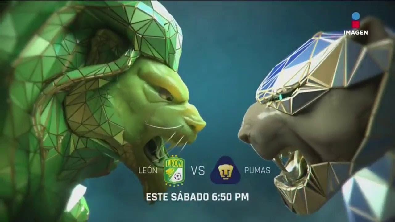 No te pierdas el León vs. Pumas en Imagen Televisión | MX - YouTube