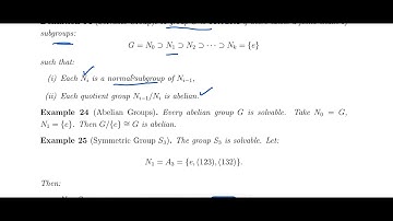 Solvable Groups