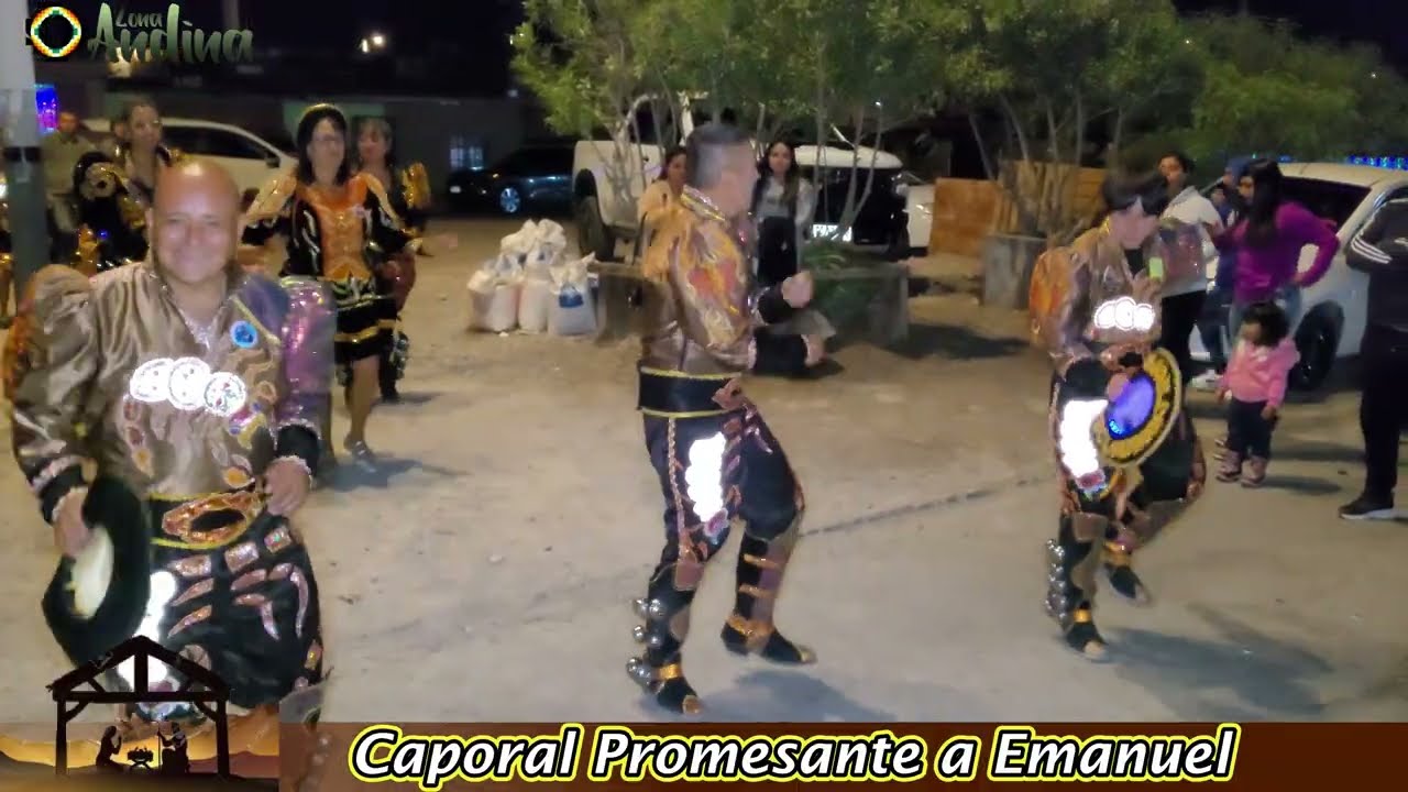 Visita a Nacimiento al niño Jesús _ Caporal Promesante a Emanuel _ Calama Chile 2025