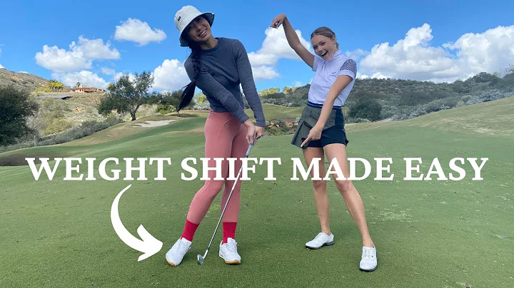 Golf Weight Shift Made Easy - Tips with Claire