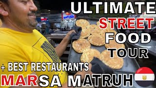 ULTIMATE Street Food Tour in MARSA MATRUH, EGYPT | Best Eats & TOP Restaurants | أكلات مصرية مشهورة