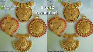 ANTIQUE GOLD PENDANT DESIGNS with 