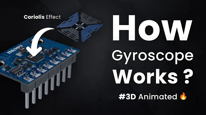 How Gyroscope Sensor Works ?  | 3D Animated 🔥