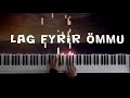 Lag Fyrir Ömmu Ólafur Arnalds Piano Cover Piano Tutorial (Living Room Songs)