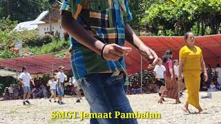 Dancing SMGT Jemaat Pambalan#pengucapan syukur hasil panen tahunan