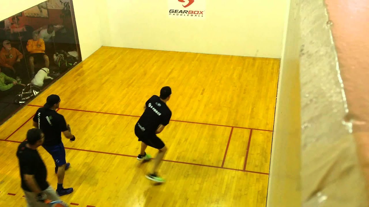 2015 National Paddleball Doubles Finals Game Three YouTube