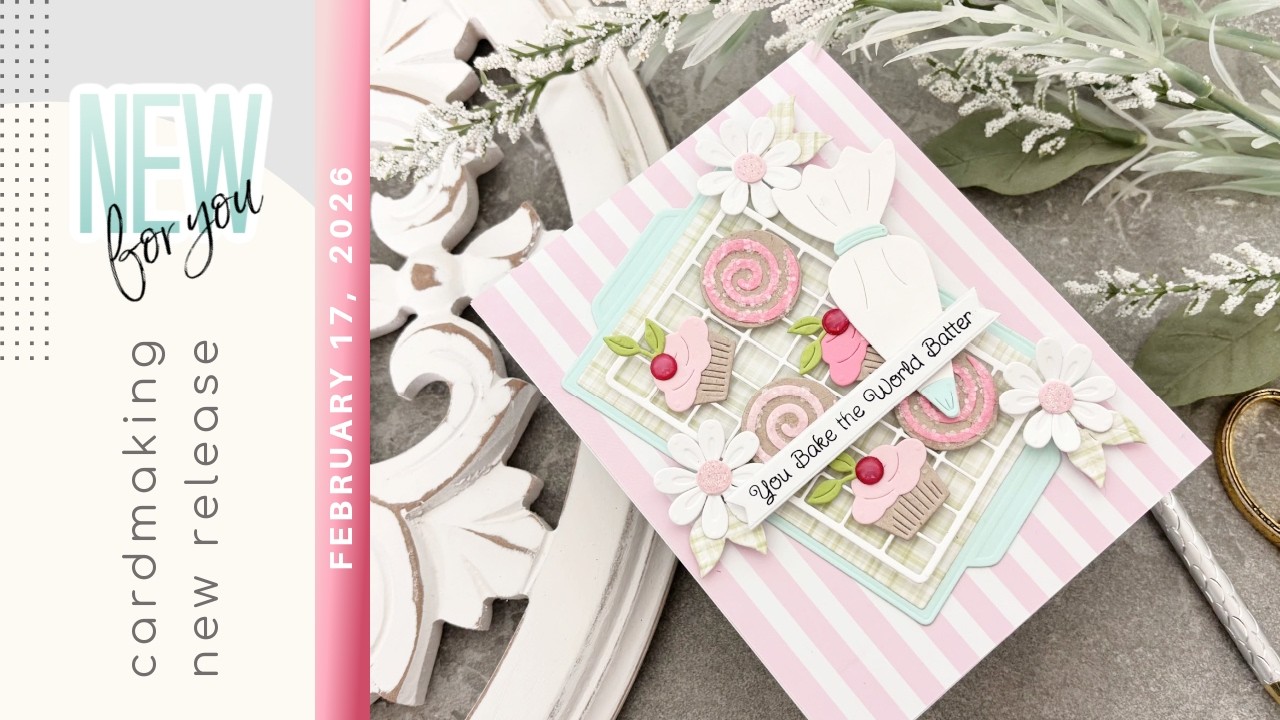 The Secret Ingredient to Your Next Card: My Make It & Bake It is Collection from Spellbinders!