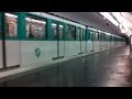 Paris Metro Line 4 (MP59) and 6 (MP73) in Raspail + Bir-Hackeim