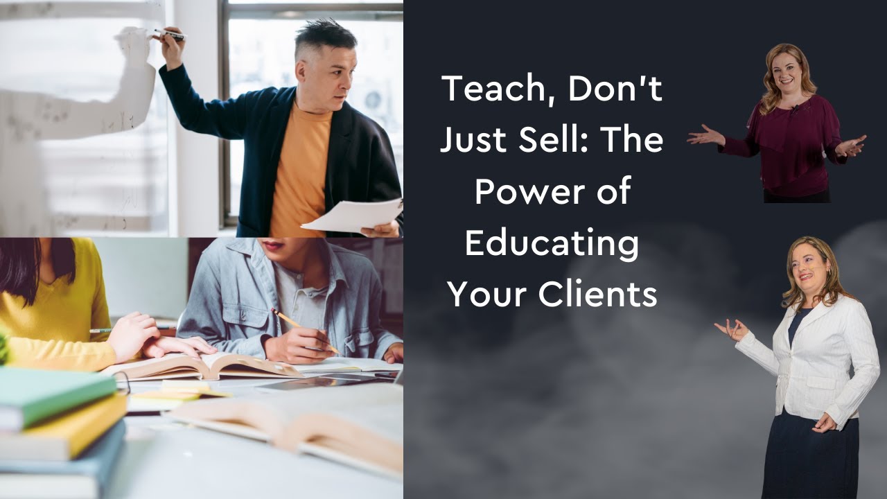 Why you should be educating your client