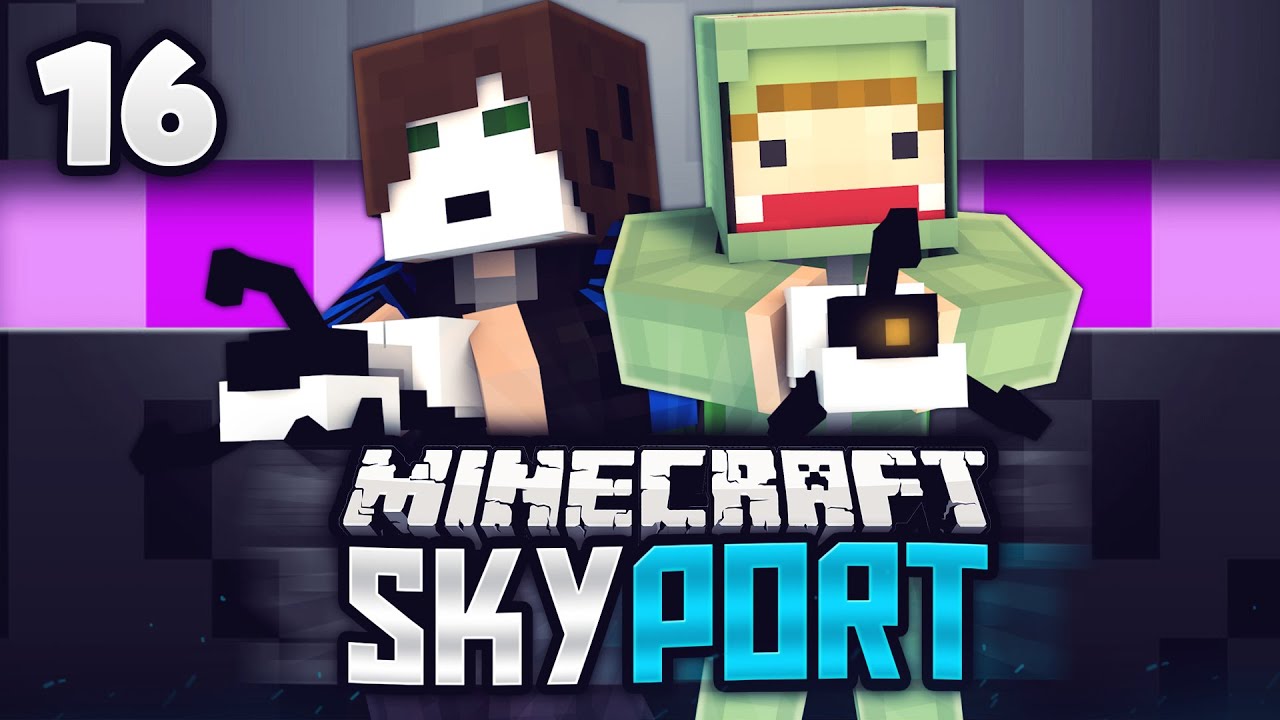 Die Große RETTUNG! - Minecraft SkyPort #16 | ungespielt haha ne demek