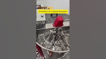 How to Use 6 Frames 3-in-1 Honey Extractor